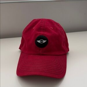 Official MINI Cooper Red adjustable Cap